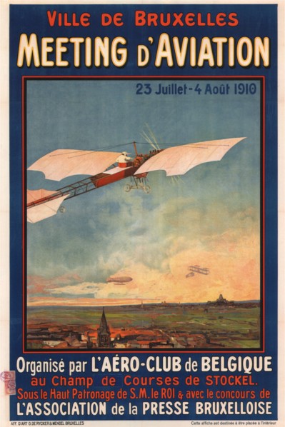 Meeting d'Aviation, 1910. Artist: Anonymous