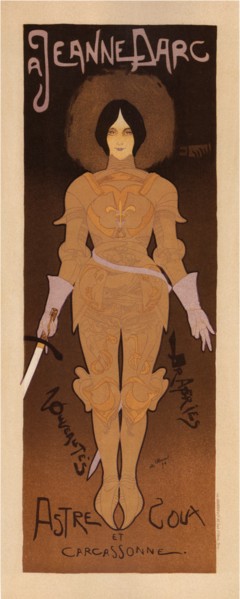 Joan of Arc, 1896. Artist: Feure, Georges de (1868?1928)