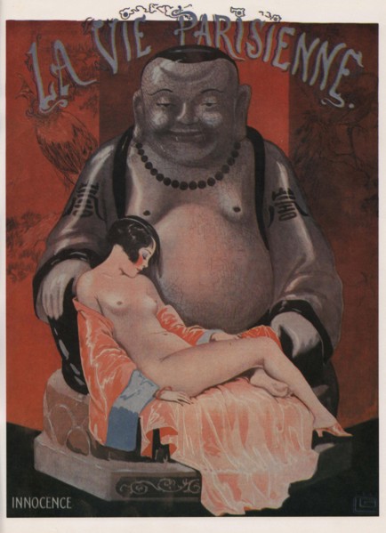 Innocence. La Vie Parisienne Magazine Cover, 1925. Artist: Léonnec, Georges (1881-1940)
