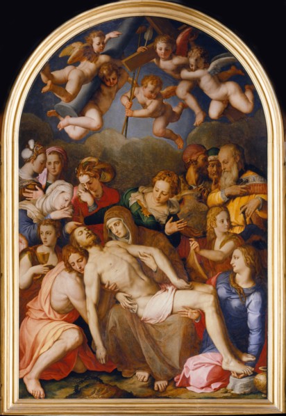 The Descent from the Cross, 1553. Artist: Bronzino, Agnolo (1503-1572)