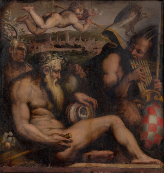 Allegory of Pistoia, 1563-1565. Artist: Vasari, Giorgio (1511-1574)