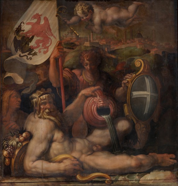 Allegory of Volterra, 1563-1565. Artist: Vasari, Giorgio (1511-1574)