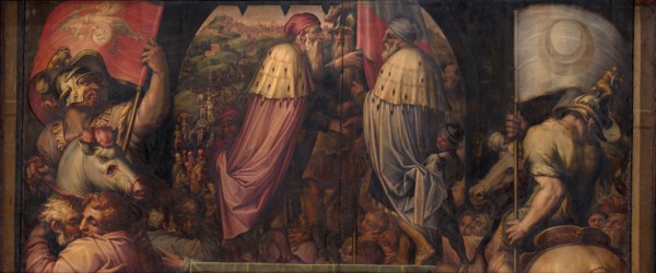 Union of Florence and Fiesole, 1563-1565. Artist: Vasari, Giorgio (1511-1574)