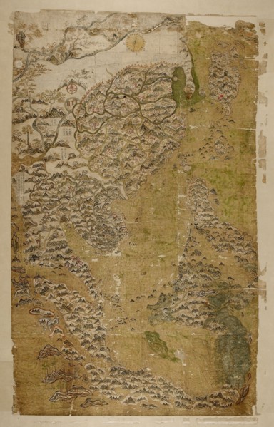 The Selden Map of China. Artist: Chinese Master