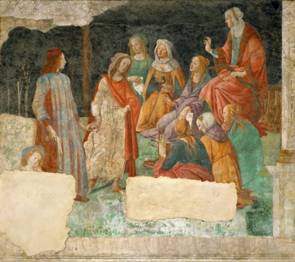 A Young Man Being Introduced to the Seven Liberal Arts, 1484-1486. Artist: Botticelli, Sandro (1445-1510)