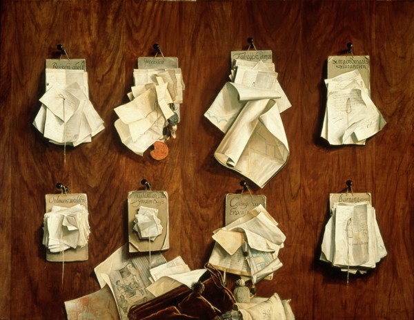 Treasury Papers and Documents, 1656. Artist: Brisé, Cornelis (ca 1622-ca 1670)