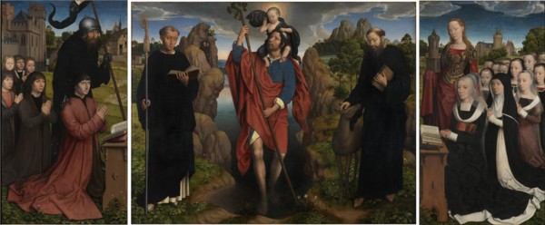 Triptych of Willem Moreel, 1484. Artist: Memling, Hans (1433/40-1494)