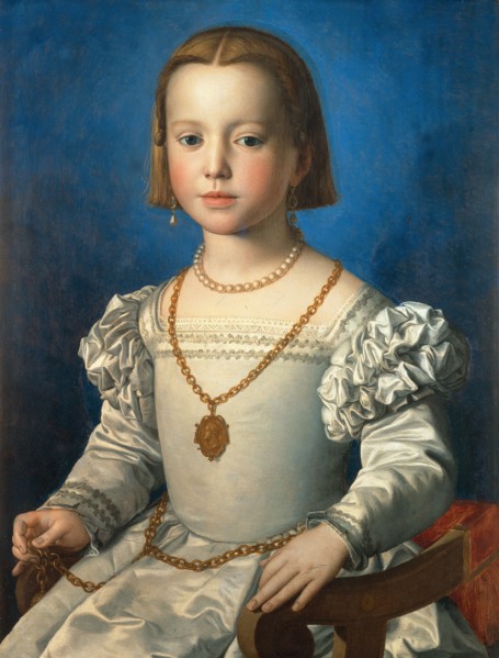 Portrait of Bia de' Medici, 1542. Artist: Bronzino, Agnolo (1503-1572)