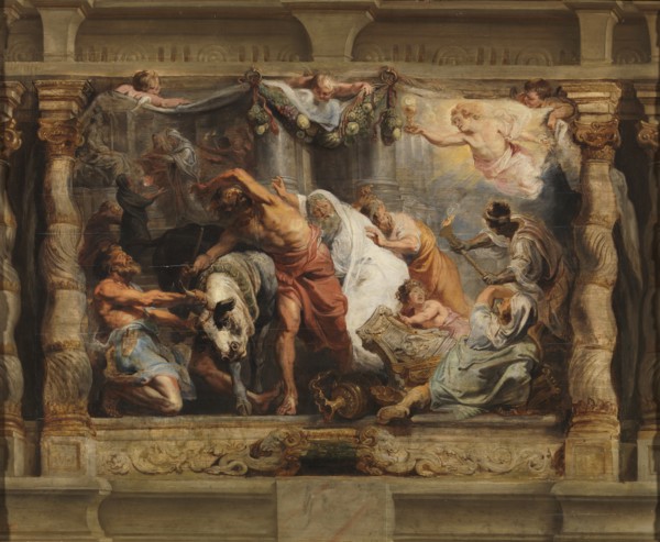 The Triumph of the Eucharist over Idolatry, 1625-1626. Artist: Rubens, Pieter Paul (1577-1640)
