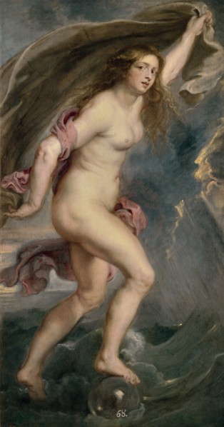 Fortune, 1636-1638. Artist: Rubens, Pieter Paul (1577-1640)