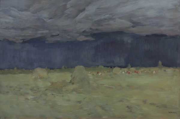 Hay-making, 1900. Artist: Levitan, Isaak Ilyich (1860-1900)