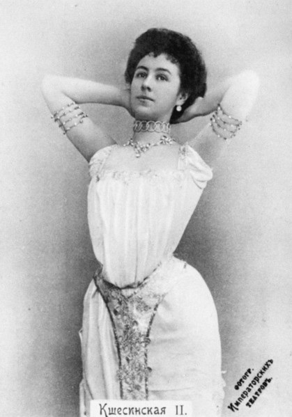 Matilda Kschessinska as Princess Aspicia in the ballet The Pharaoh's Daughter Artist: Anonymous