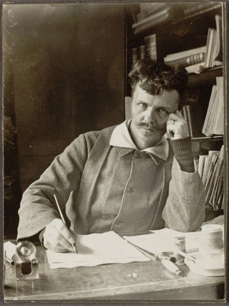 Self-Portrait Artist: Strindberg, August (1849-1912)