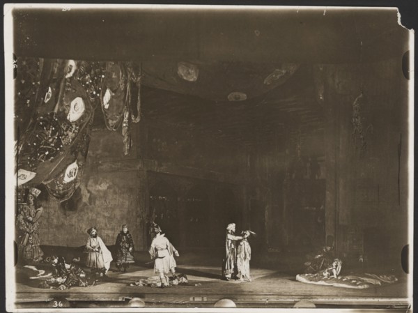 Ballet Scheherazade by N. Rimsky-Korsakov Artist: Anonymous