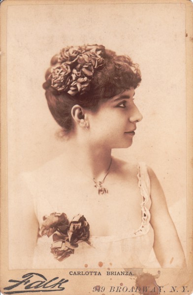 Carlotta Brianza Artist: Photo studio Benjamin J. Falk