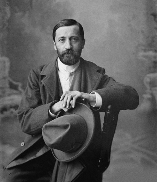 Portrait of Dmitry Merezhkovsky Artist: Dmitriev, Maxim Petrovich (1858-1948)