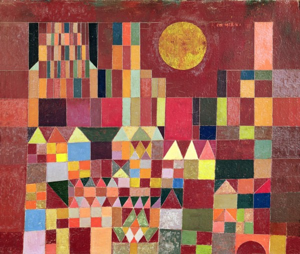 Castle and Sun. Artist: Klee, Paul (1879-1940)