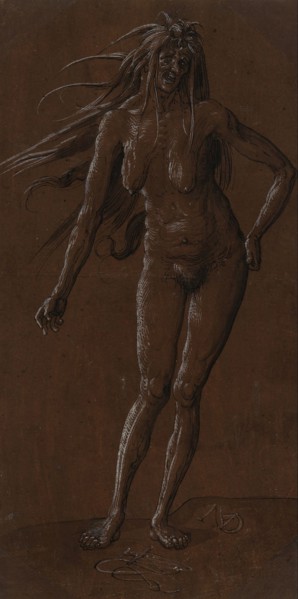 Witch. Artist: Manuel, Niklaus (ca. 1484-1530)