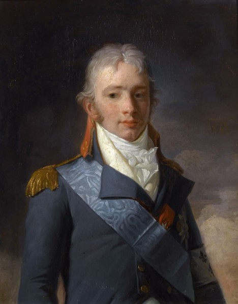 Charles Ferdinand d'Artois, Duke of Berry (1778-1820). Artist: Danloux, Henri-Pierre (1753-1809)