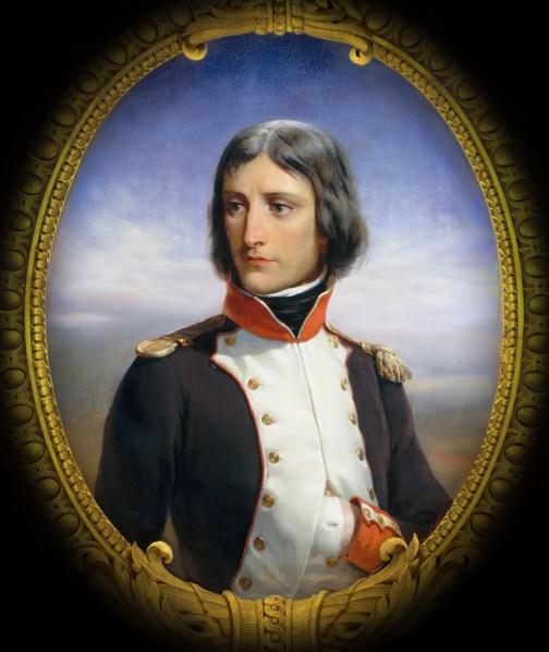 Napoleon Bonaparte as Lieutenant-Colonel of the 1st Battalion of Corsican Republican volunteers. Artist: Philippoteaux, Henri Félix Emmanuel (1815-1884)
