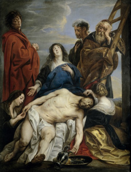 Pietà. Artist: Jordaens, Jacob (1593-1678)