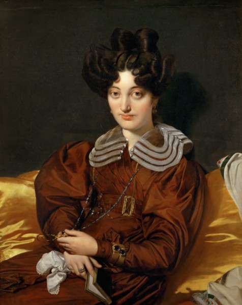 Portrait of Madame Marcotte de Sainte-Marie. Artist: Ingres, Jean Auguste Dominique (1780-1867)