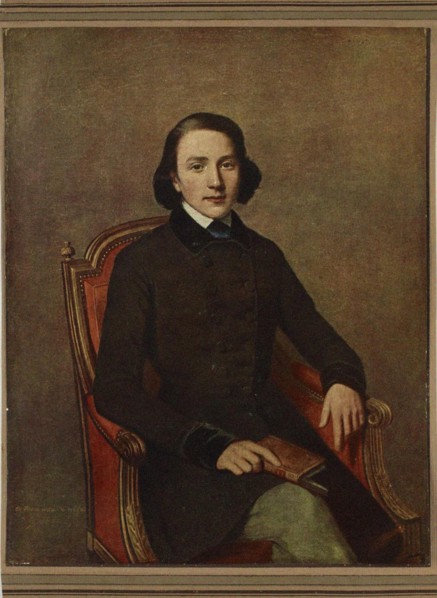 Portrait of Victor Hugo (1802-1885). Artist: Gavarni, Paul (1804-1866)