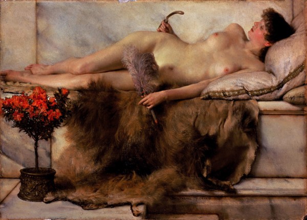 In the Tepidarium. Artist: Alma-Tadema, Sir Lawrence (1836-1912)
