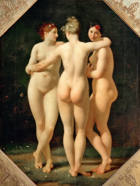 The Three Graces. Artist: Regnault, Jean-Baptiste (1754-1829)
