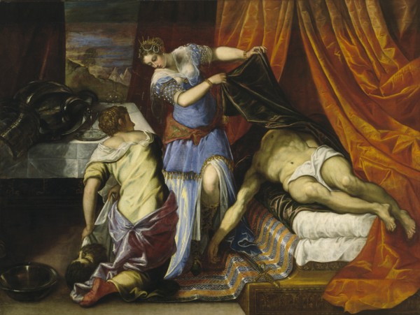 Judith and Holofernes. Artist: Tintoretto, Jacopo (1518-1594)