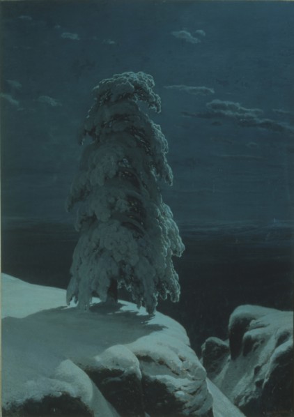 In the wilds of the North. Artist: Shishkin, Ivan Ivanovich (1832-1898)