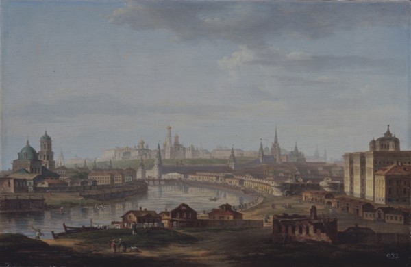View of Moscow. Artist: Vorobyev, Maxim Nikiphorovich (1787-1855)