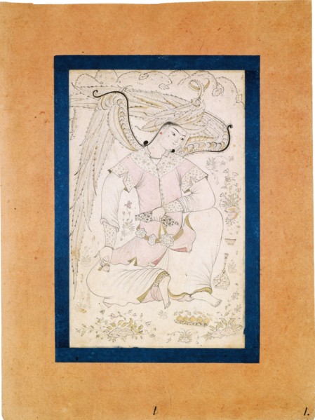 Peri with a Pomegranate. Artist: Turkish master