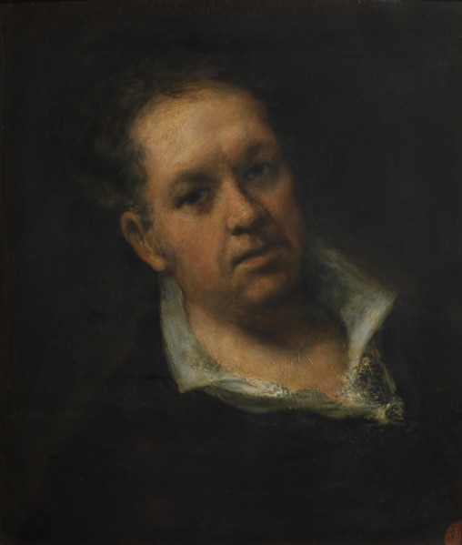 Self-Portrait. Artist: Goya, Francisco, de (1746-1828)
