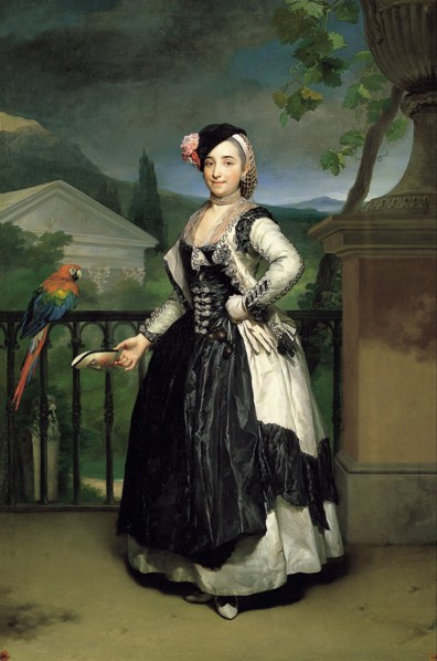 Portrait of Isabel Parreno Arce Ruiz de Alarcon y Valdés, Marchioness of Llano. Artist: Mengs, Anton Raphael (1728-1779)