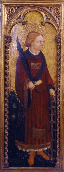 Saint Lawrence. Artist: Moretti, Cristoforo (active 1451-1485)