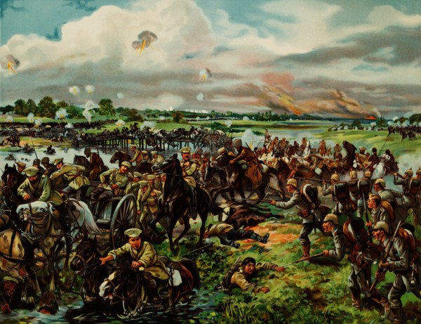 The First Battle of the Masurian Lakes. Artist: Anonymous