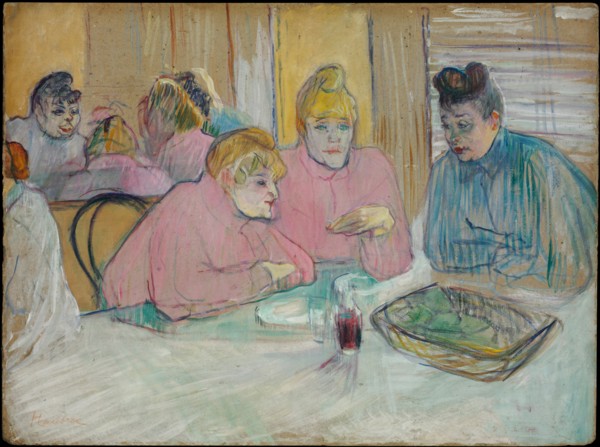 The Ladies in the Dining Room. Artist: Toulouse-Lautrec, Henri, de (1864-1901)