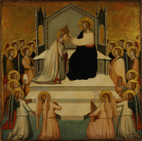 The Coronation of the Virgin. Artist: Maso di Banco (?-1348)