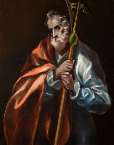 Saint Jude the Apostle. Artist: El Greco, Dominico (1541-1614)