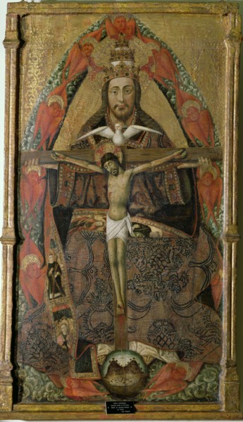 The Holy Trinity. Artist: Rexach, Juan (1415-1484)