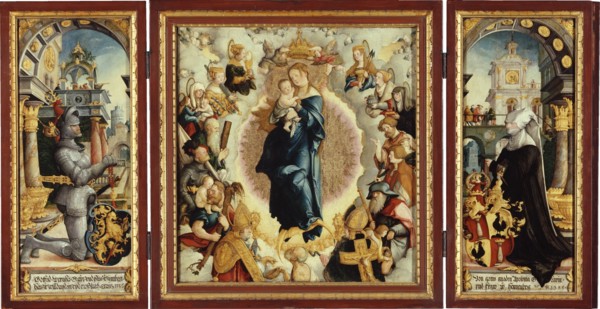 The Wildenstein Altarpiece (open). Artist: Master of Messkirch (ca. 1500-1543)