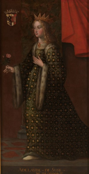 Adelaide of Susa,  wife of Otto of Savoy. Artist: Anonymous