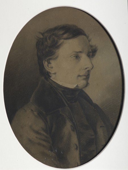 Portrait of the author and lexicographer Vladimir Dal (1801-1872). Artist: Anonymous