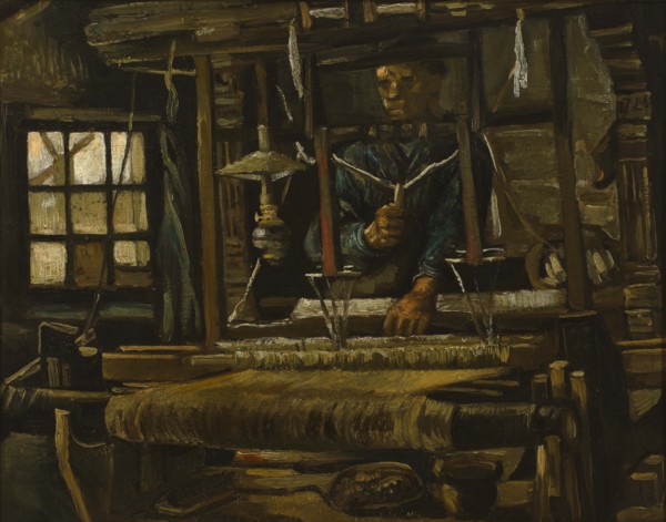 A Weaver's Cottage. Artist: Gogh, Vincent, van (1853-1890)