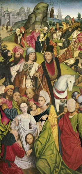 Christ Carrying the Cross. Artist: Baegert, Derick (ca 1440-after 1502)