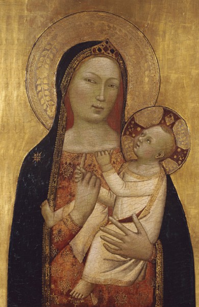 The Virgin and Child. Artist: Daddi, Bernardo (1290-1350)