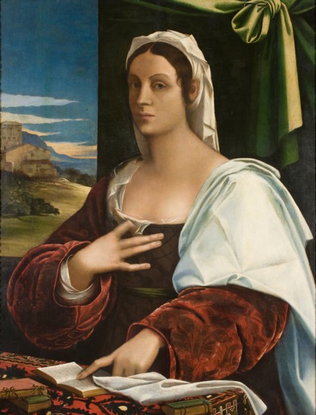Vittoria Colonna (1490-1547). Artist: Piombo, Sebastiano, del (1485-1547)