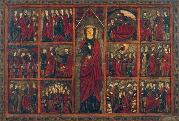 Saint Ursula with Scenes from her Life. Artist: Master of Bierge (active ca 1285-1300)