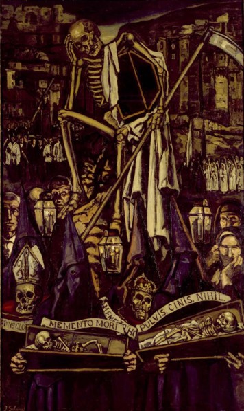 Procession of the Dead. Artist: Solana, José (1886-1945)